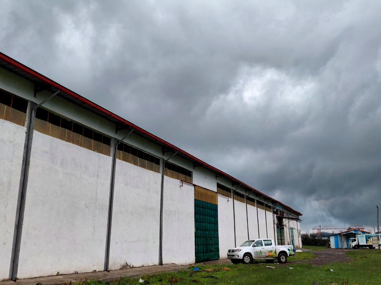 Eco Green warehouse and distribution vehicle